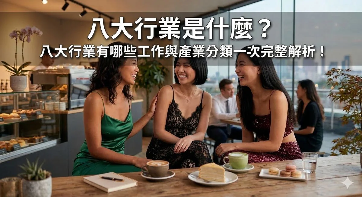 八大行業有哪些？八大工作內容、合法規範與求職注意事項一次看懂